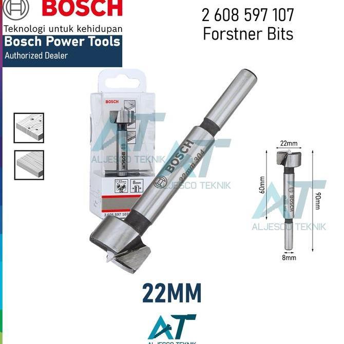 BOSCH FORSTNER BITS 22MM MATA BOR LUBANG KUNCI - Available