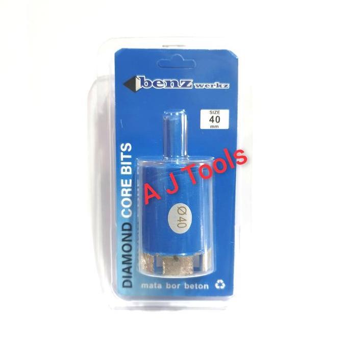 Diamond Core Bits Drill 40mm / Mata Bor Granit 40 mm BENZ - Available