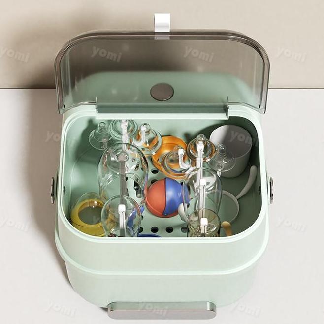 Yomi Rak Botol Susu Bayi 8518 Rak Pengering Botol Susu Bayi Botol Susu Perlengkapan Bayi Botol Bayi