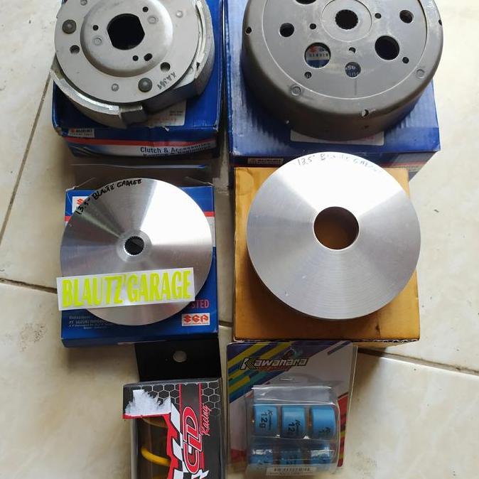 paket upgrade cvt spin 125, skywave 125, Hayate 125