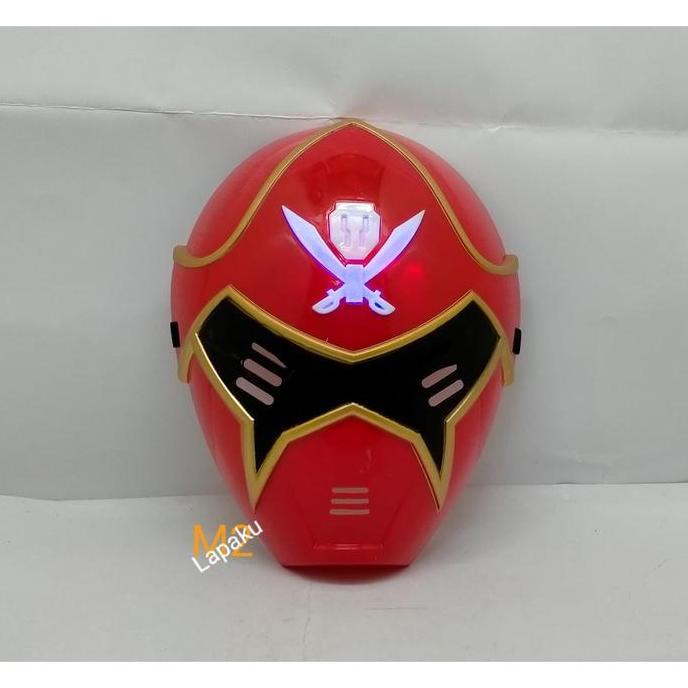Topeng Power Rangers Ninja Strom Merah (SNI)