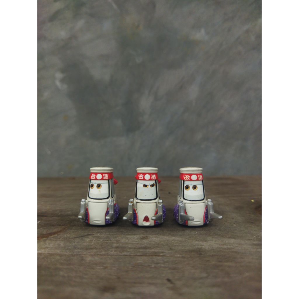 Disney Pixar Cars Pitty Tokyo Mater 3pcs
