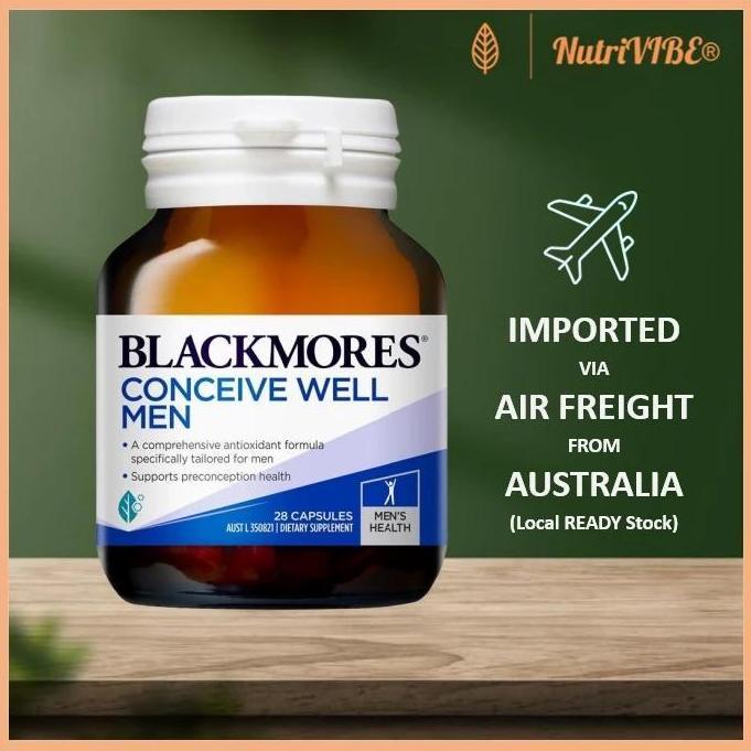 eko_storebookck - Blackmores Conceive Well Men 28 Kapsul - Suplemen Kesuburan Pria
