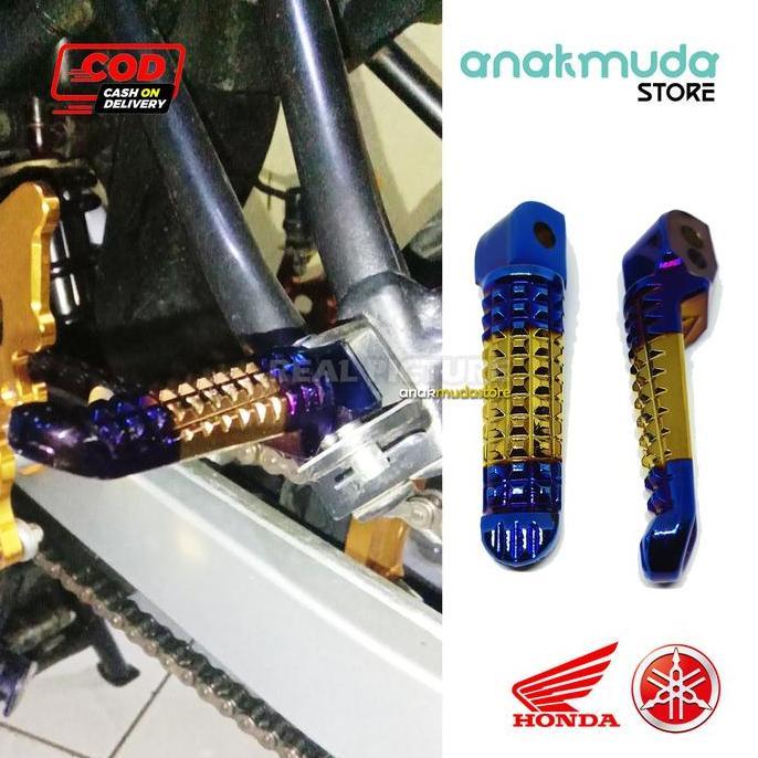 Promo Footstep Boncengan Belakang Variasi Pijakan Kaki Beat fi New Twotone COD