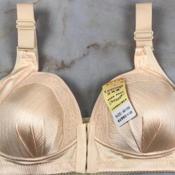 Promo Bra big size wanita kaitan depan tanpa kawat size 36-46 cup C COD