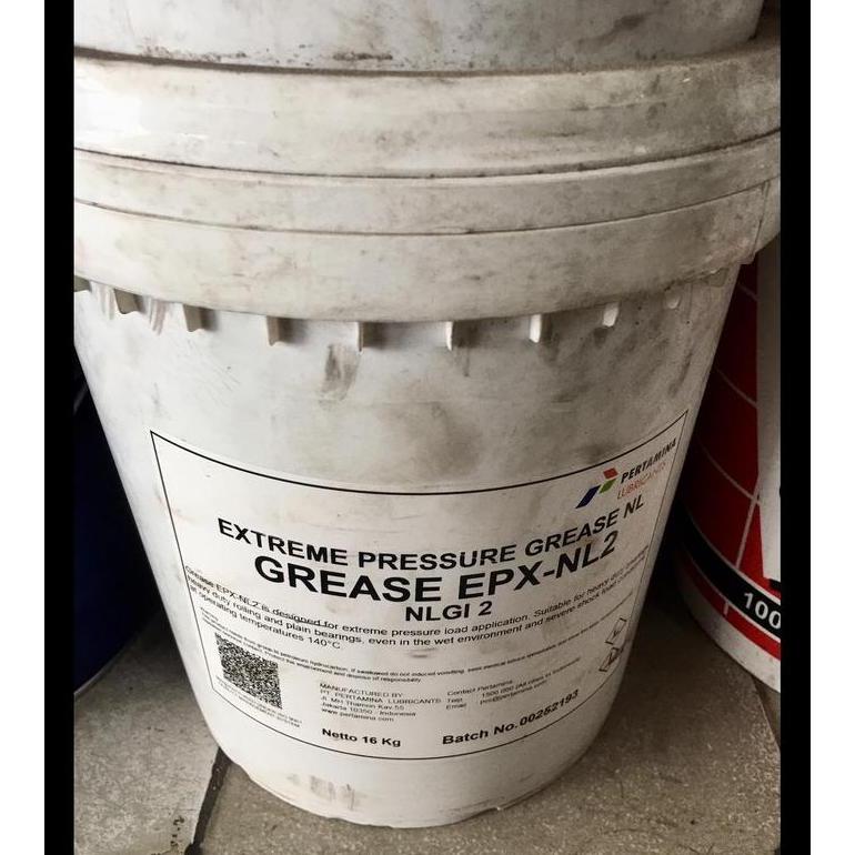 Stempet/ Gemuk/ Grease Pertamina EPX NL2 - 16 kg