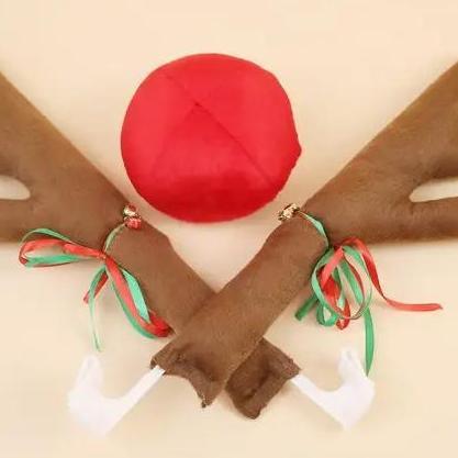 Tanduk Rusa Mobil Dekorasi Natal Hiasan Tanduk Rusa Ukuran Jumbo