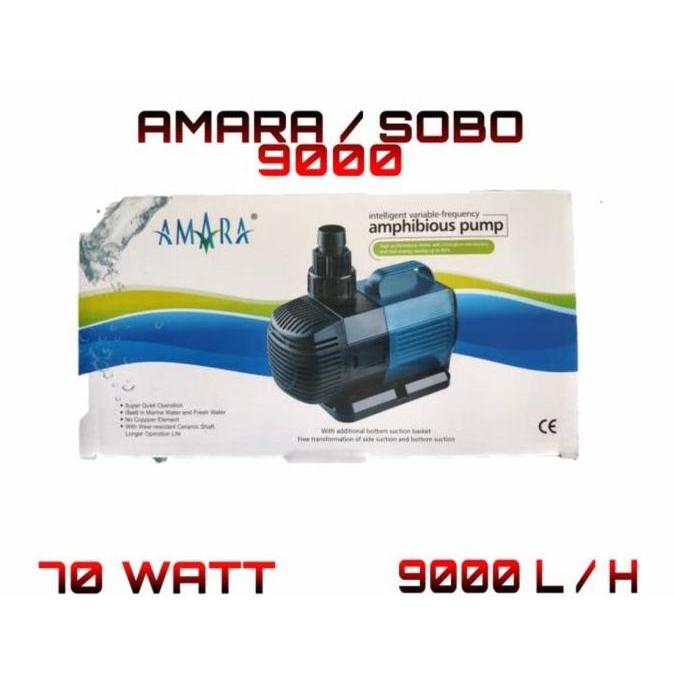 TERMURAH - Sobo BO 9000a Amphibious Pump Mesin Filter Aquarium Kolam no Sunsun