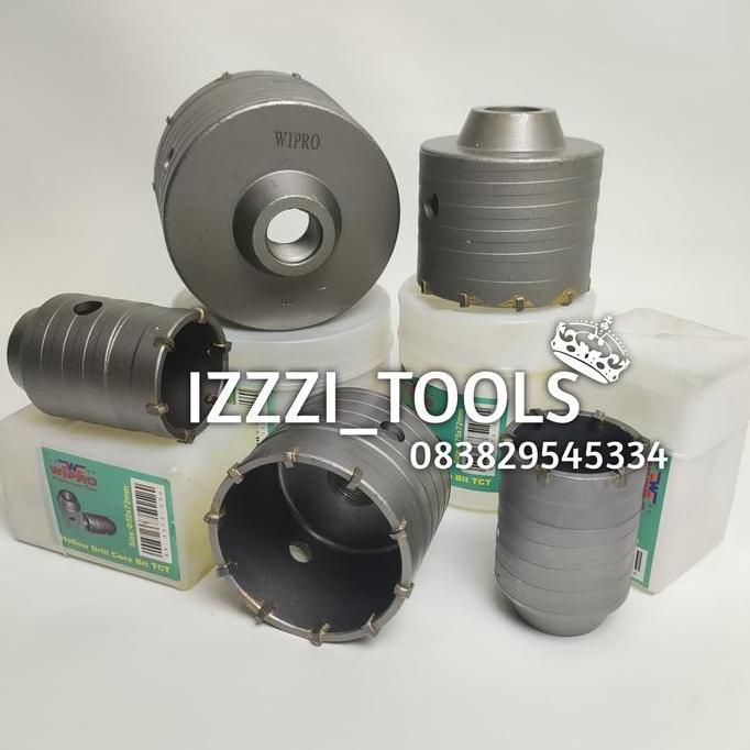 Mata bor beton tembok 3 inch WIPRO Original  Hole Saw drill 75 mm