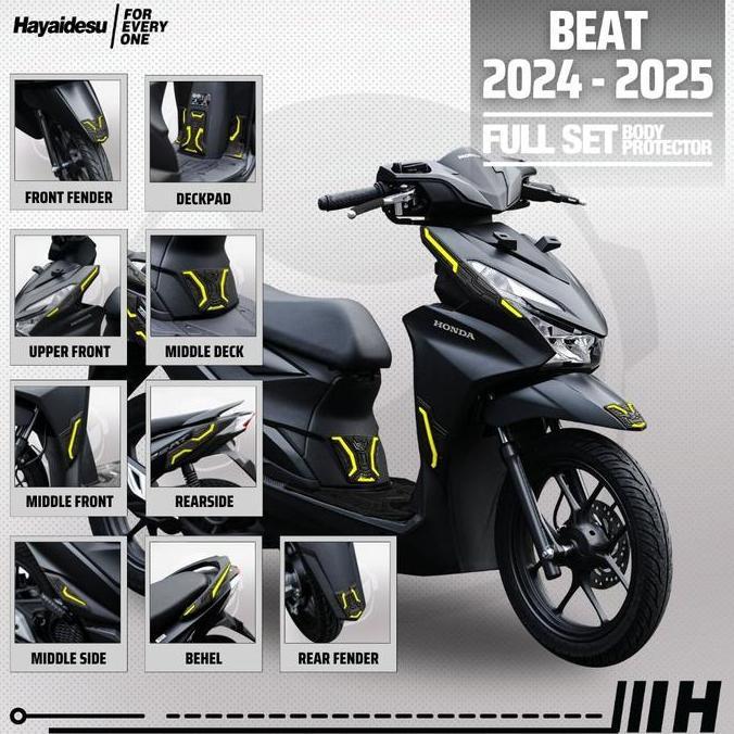 Hayaidesu Body Protector Beat 2024-2025 Full Set Cover