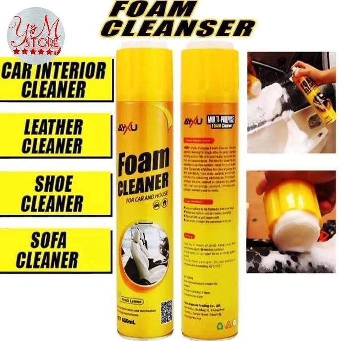 Vinagipala - Spray Foam Pembersih Interior Mobil 650ML - Foam Cleaner Mobil