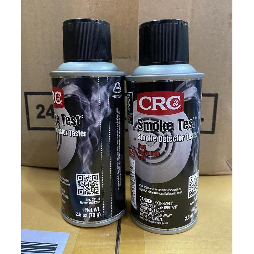 Crc smoke test smoke check smoke detector tester