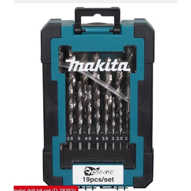 Makita D-78352 Mata Bor Besi HSS Set Makita / Mata Bor Besi