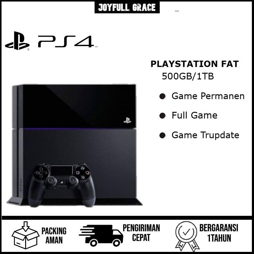 PS4 Fat Playstation Versi HEN 9.00 1TB Full Game