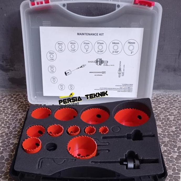 HOLE SAW SET / GERGAJI BESI LUBANG