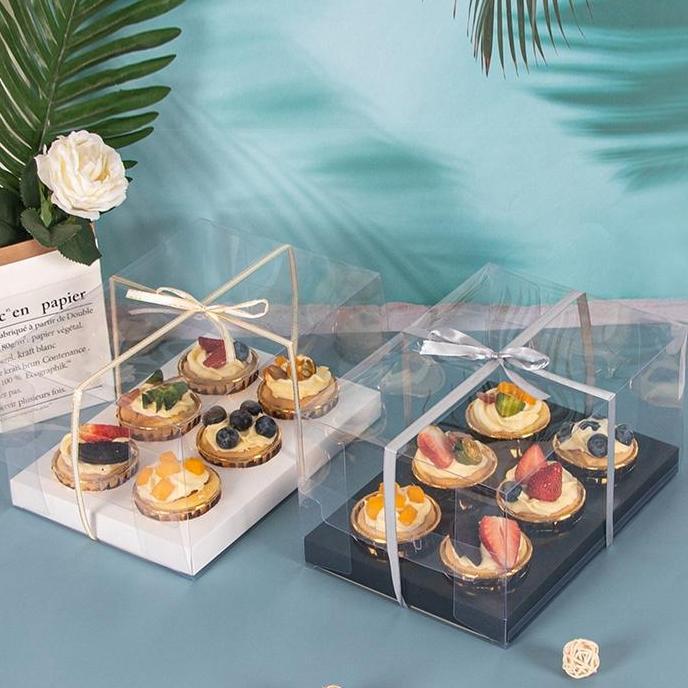 box mika cupcake isi 6, dus cupcake, mika muffin isi 6, box cupcake