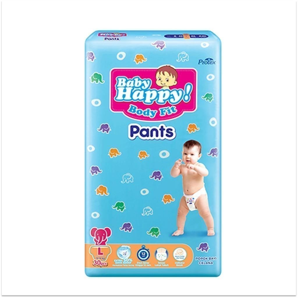 Baby Happy Pants Popok Bayi Celana L 28 x4 - Gambar 3