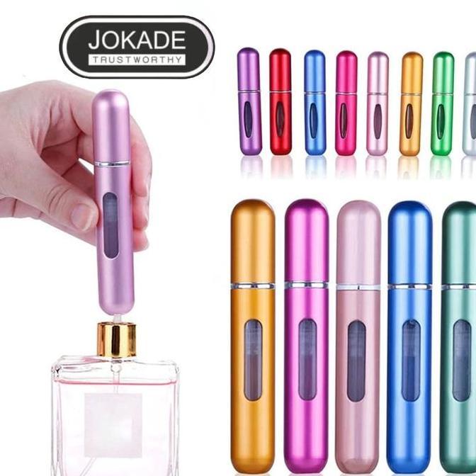 Botol Parfum Refill 5ml Botol Parfum Isi Ulang Botol Parfum Travel 5ml Plastic Glass Aluminium