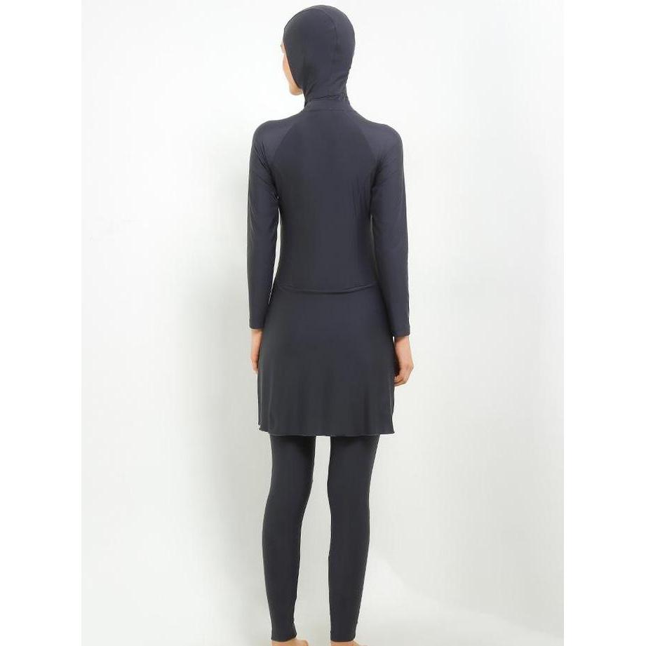 - Baju Renang Muslim Wanita - Diving Moslem (Set) polosan