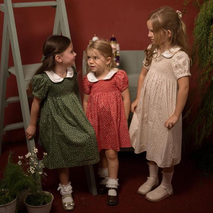 BUTTERNUT - ABIGAIL DRESS | Dress Natal Anak Perempuan | Dress Natal Anak 2023 | Dress Anak Perempua