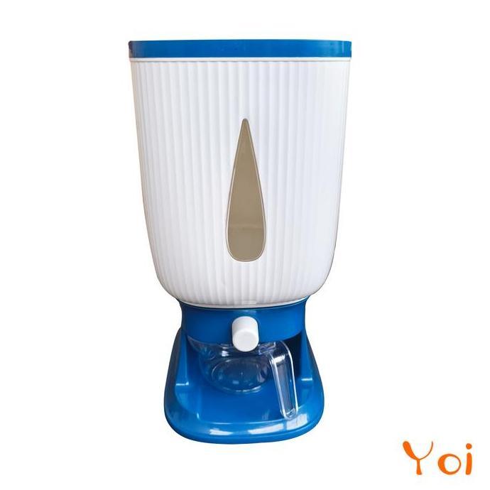 Yoi - Dispenser Beras 10 Liter / Tempat penyimpanan beras Plastik