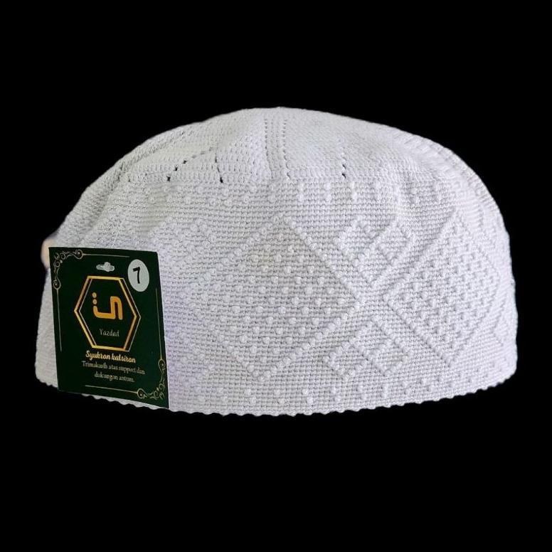 peci rajut Hudaidah original import yaman excellent quality full motif version