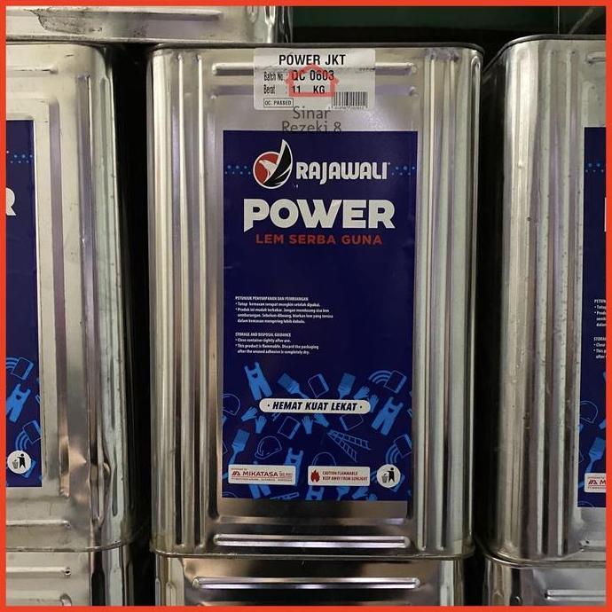 Promo Lem Power Rajawali Blek 10 Kg / Lem Kuning Hpl Edging Serbaguna Kuat Cod