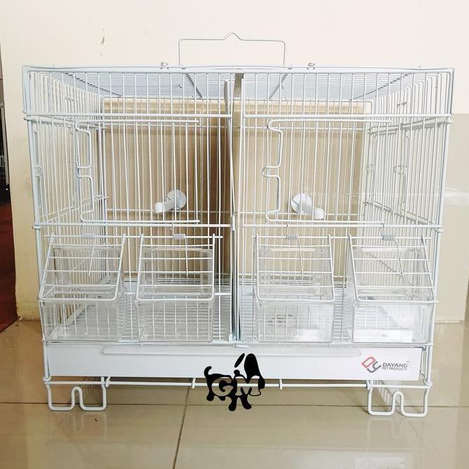 revasin9 - k501 kandang burung besi sekat finch blackstrouth dayang bird cage | kandang burung besi 