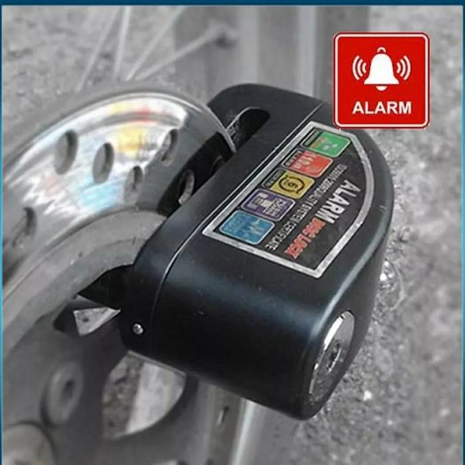 Kunci Gembok Cakram Alarm Motor PCX ADV NMAX XMAX VARIO SCOOPY DLL