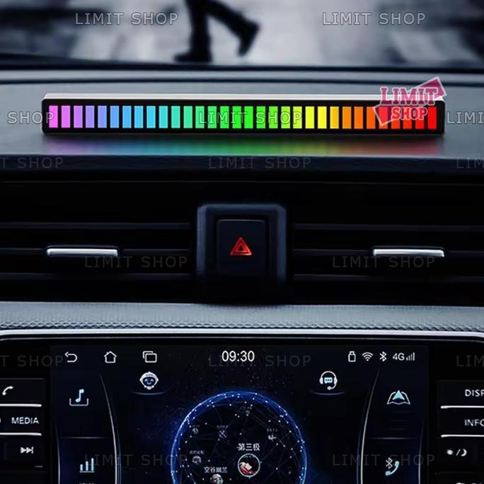 Lampu Spektrum LED RGB Sensor Suara Musik | Lampu Ritme LED Sensor Musik untuk Komputer Mobil Gaming