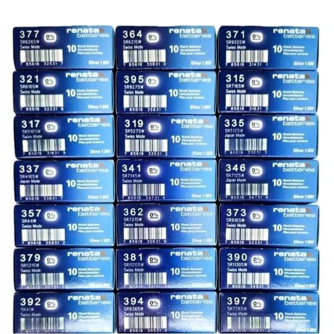 Baterai/Batu jam tangan Renata 100% Original murah