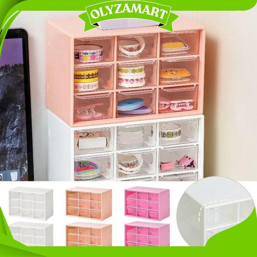 Kotak Laci / Rak Laci Penyimpanan / Laci Mini Serbaguna / Lemari Kotak Perhiasan / Rak Aksesoris Sek