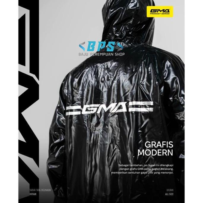 Jas Hujan GMA 2/Jas Hujan Karet GMA Rubber GMA/Mantel Hujan GMA Versi