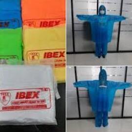 jas hujan poncho celana tiktok ibex