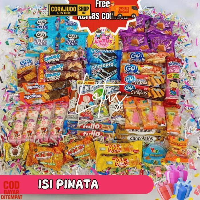 Diskon Snack Isian Pinata/Isi Pinata Ulang Tahun/Snack Pinata Ulang Tahun