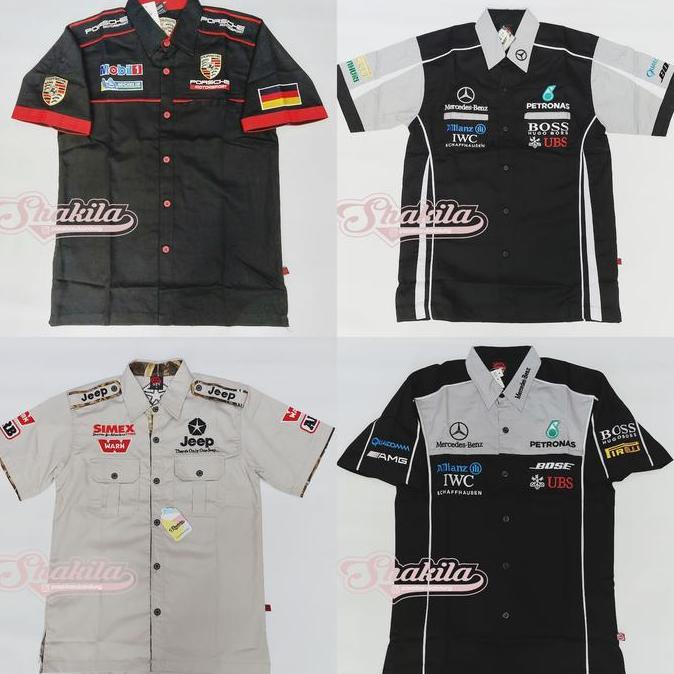 Kemeja Sport Kemeja Racing murah