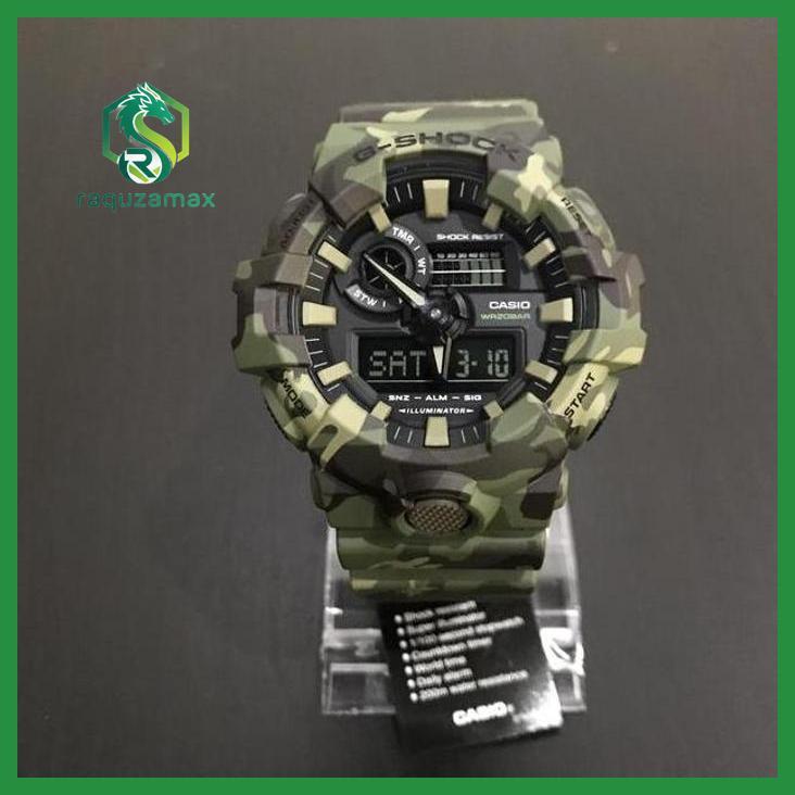 (ORIGINAL) CASIO GSHOCK GA 700CM-3 JAM TANGAN PRIA WANITA KANTOR CASUAL OUTDOOR