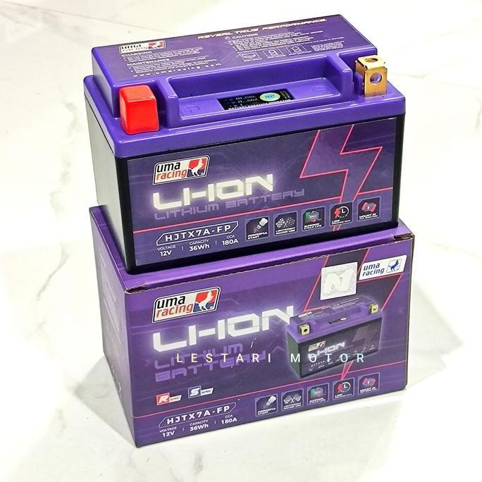 AKI LITHIUM UMA RACING LI-ON HJTX7A YTX7-12V XMAX 250 R25 MT25 NINJA
