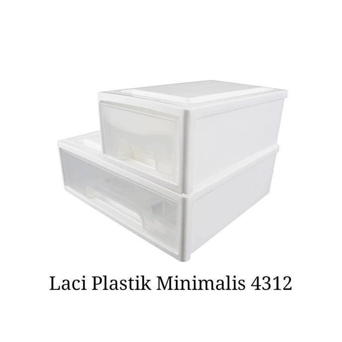LACI PLASTIK MINIMALIS LACI KECIL TEMPAT BARANG SERBAGUNA KANTOR RUMAH