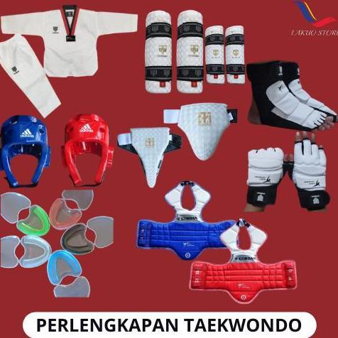PERALATAN TAEKWONDO LENGKAP / FULL SET CUSTOM / PERLENGKAPAN TAEKWONDO