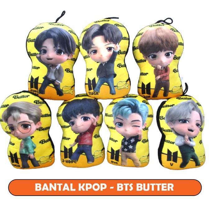 Bantal KPOP BTS Butter, Bantal Body BTS Army, Bantal Body BTS