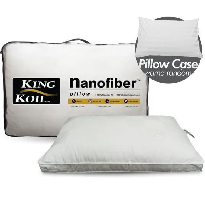 Bantal KingKoil Nanofiber King Size - King Koil Nano Fiber King Pillow