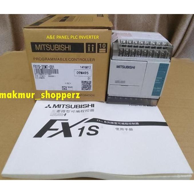Terbaru PLC Mitsubishi FX1S-20MT-001 FX1S 20MT 001 FX1S20MT001 panelplc11 Segera Beli