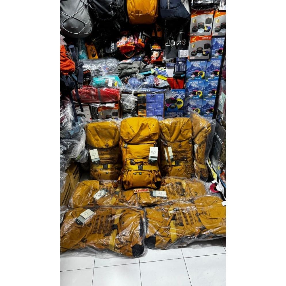 Osprey Rook 50 Tas Carrier Gunung Ultralight UL 50 60 L