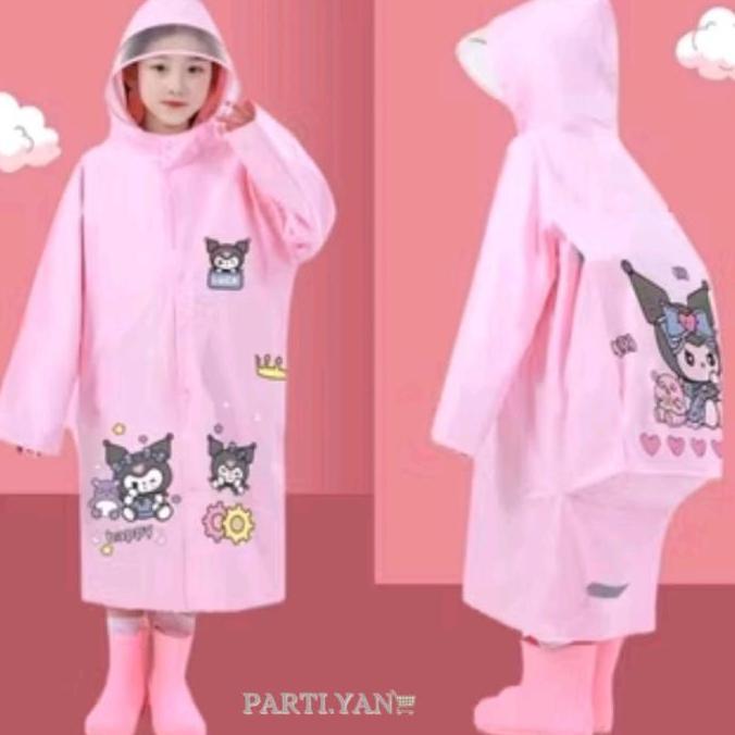 Jas Hujan Kuromi Jas Hujan Anak jas Hujan Backpack vs