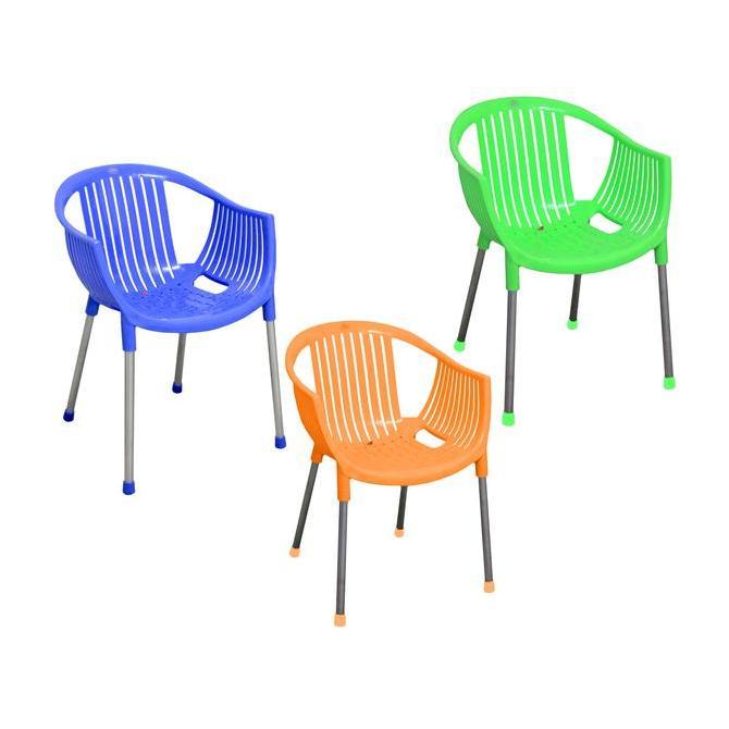 TERBARU - Kursi Plastik Bangku Senderan Confident Shinpo 293 Chairs Furniture