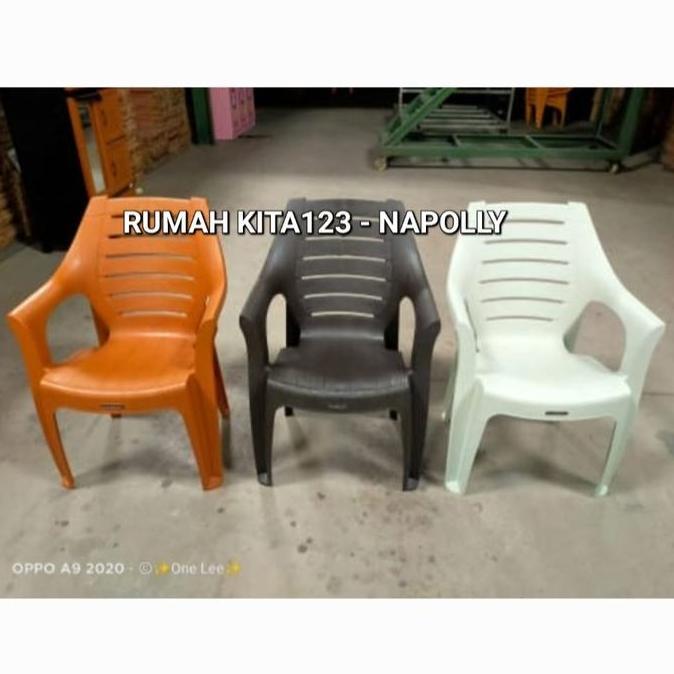 TERBARU - Kursi Bangku Sender Tangan Plastik Motif Anyaman Rotan (Sangat Nyaman)