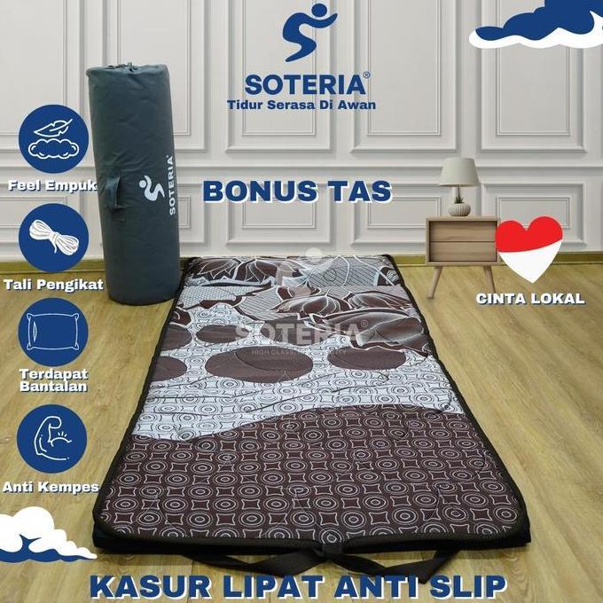 [CUCI GUDANG SALE FREE ONGKIR] Kasur Lipat Tebal Anti Kempes / Kasur Busa Portable Anti Slip / Matra