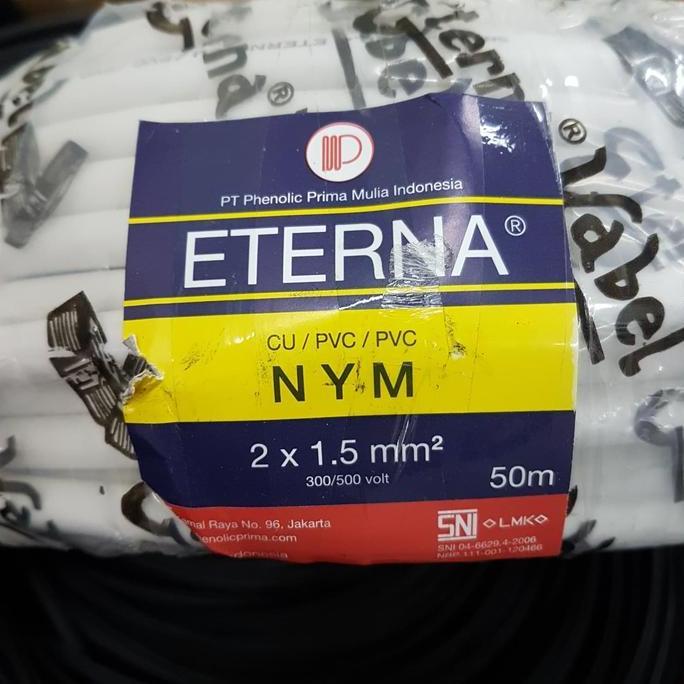 Promo KABEL NYM 2X1,5 ETERNA / NYM 2X1,5 ETERNA (50M) Diskon