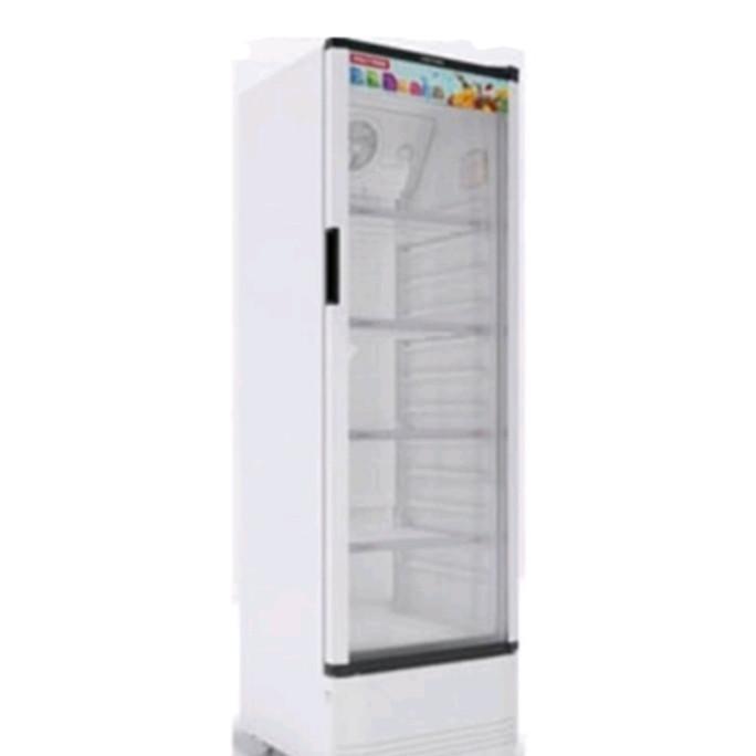 showcase POLYTRON SCN 230 4RAK JUMBO lemari pendingin Polytron 4 rak